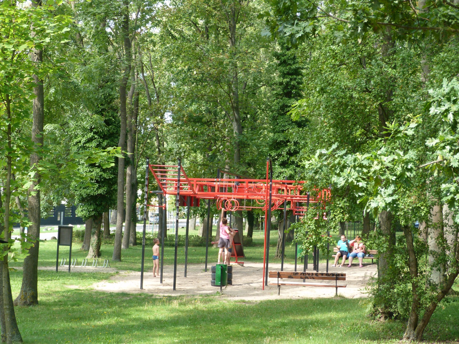 Park and playground in Myślibórz