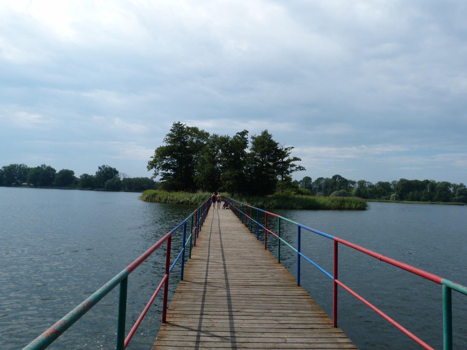 Lake Soldin – jetty by the water